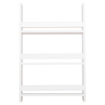 ΡΑΦΙΕΡΑ ΤΟΙΧΟΥ SANI HM18223.01 ΜΕΛΑΜΙΝΗ ΣΕ ΛΕΥΚΟ 60x10x90Υεκ. (3 ΡΑΦΙΑ) - Image 2