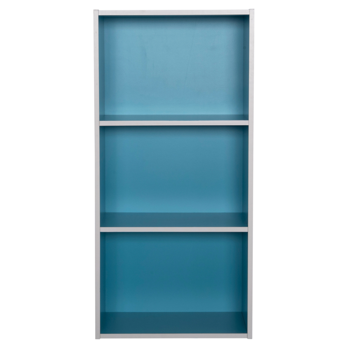 ΡΑΦΙΕΡΑ ΤΟΙΧΟΥ CUBICON HM9941.05 ΜΠΛΕ-ΛΕΥΚΗ ΜΕΛΑΜΙΝΗ 38,5x23,5x80Υεκ. - Image 2