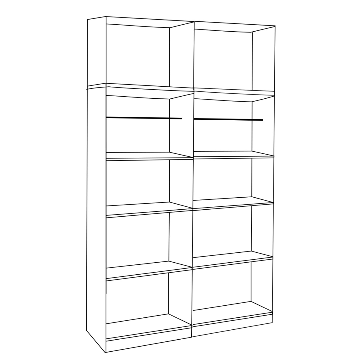 ΣΕΤ 4 ΤΜΧ ΝΤΟΥΠΑΛΑ 4ΦΥΛΛΗ ΜΕ ΠΑΤΑΡΙ ZEBRANO 160X42X241 HM11353.01 - Image 2