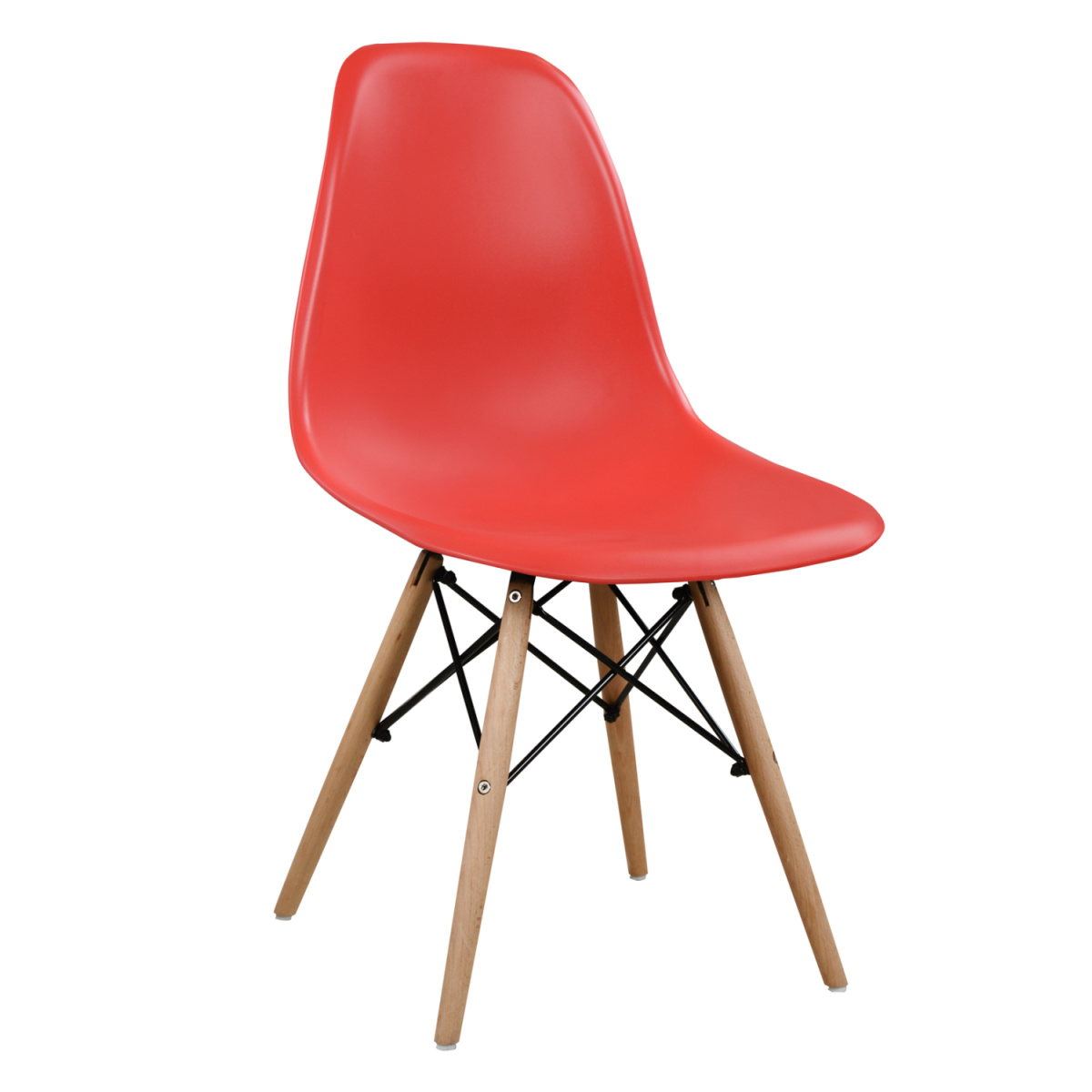 ΣΕΤ ΤΡΑΠΕΖΑΡΙΑ 5Τ ΤΡΑΠΕΖΙ MINIMAL 120x80x73 cm-TWIST ΚΟΚΚΙΝ HM10080.04 - Image 2