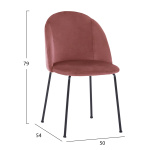 ΣΕΤ ΤΡΑΠΕΖΑΡΙΑΣ 5ΤΜΧ RAVEN HM21072.02 ΚΕΡΑΜΙΚΟ TOP ΜΑΥΡΟ ΜΑΡΜΑΡΟ & 4 ΚΑΡΕΚΛΕΣ - Image 2