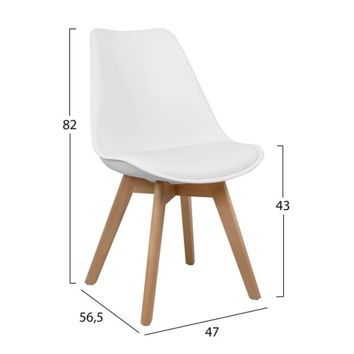 ΣΕΤ ΤΡΑΠΕΖΑΡΙΑΣ 5ΤΜΧ HM10350.02 ΤΡΑΠΕΖΙ 120x70x76,5 cm & ΚΑΡΕΚΛΕΣ VEGAS - Image 2