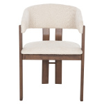 ΚΑΡΕΚΛΑ ZARRA HM9970.03 RUBBERWOOD ΣΕ ΚΑΡΥΔΙ-ΕΚΡΟΥ ΜΠΟΥΚΛΕ ΥΦΑΣΜΑ 55,5x59x81,5Υεκ - Image 2