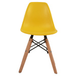 ΚΑΡΕΚΛΑ TWIST KID ΤΜΧ.HM8453.04 ΞΥΛΙΝΑ ΠΟΔΙΑ &ΚΑΘΙΣΜΑ ΚΙΤΡΙΝΟ PP 30,5Χ33Χ59 ΕΚ - Image 2