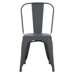 ΚΑΡΕΚΛΑ ΜΕΤΑΛΛΙΚΗ MELITA-PRO HM8641.50 ΓΚΡΙ 44x47x84.5Υεκ. - Image 2