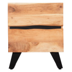 ΚΟΜΟΔΙΝΟ ALICIA HM8360.11 ΑΠΟ ΜΑΣΙΦ ΞΥΛΟ ΑΚΑΚΙΑΣ 45x35x56Yεκ. - Image 2