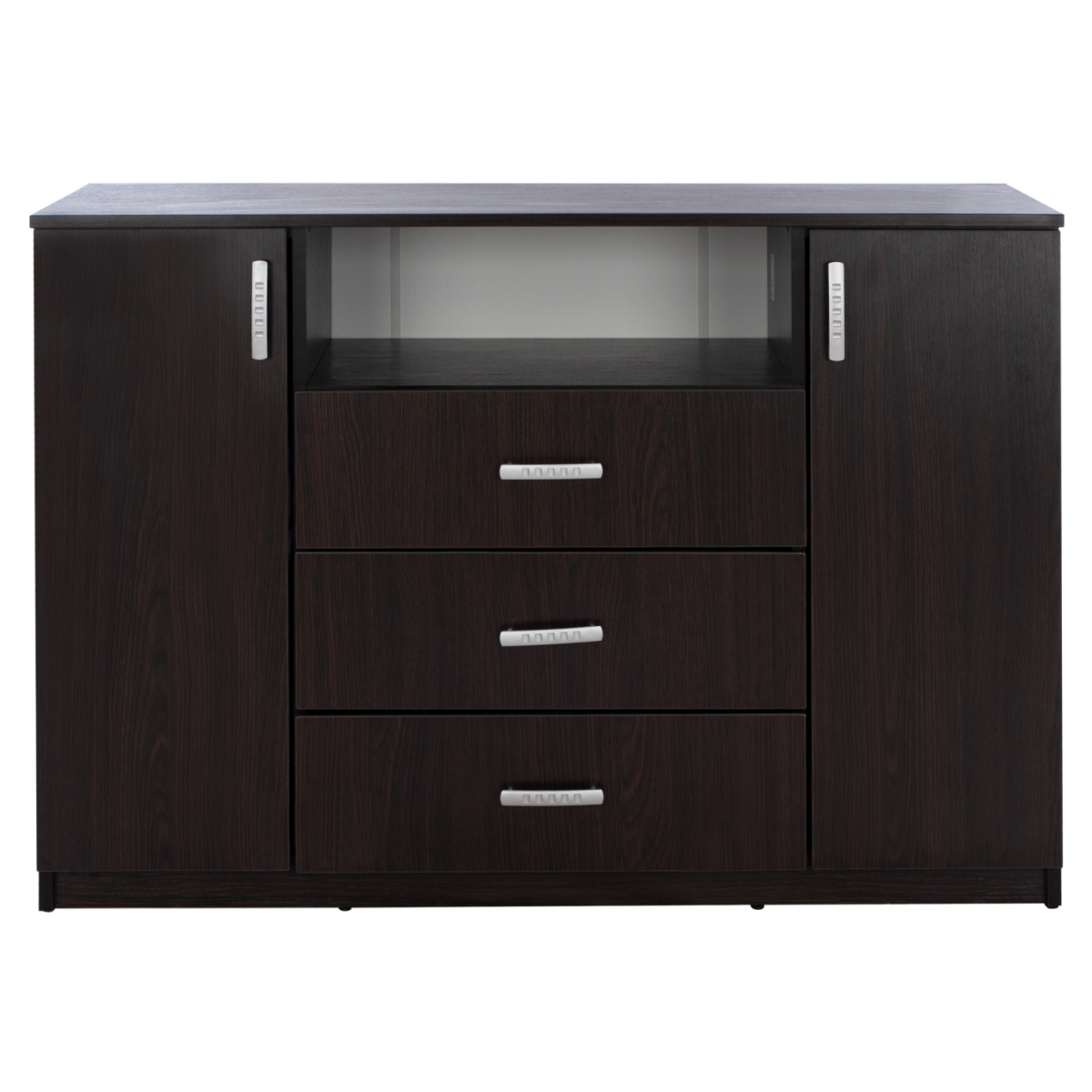 ΜΠΟΥΦΕΣ ΜΕ 2 ΝΤΟΥΛΑΠΙΑ Κ 3 ΣΥΡΤΑΡΙΑ ADLER WENGE HM2430.02 120X45X85Y εκ. - Image 2