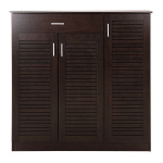 ΠΑΠΟΥΤΣΟΘΗΚΗ-ΝΤΟΥΛΑΠΑ PROΒY HM9607.01 ΜΕΛΑΜΙΝΗ WENGE 120x37,5x121,5Υεκ. - Image 2