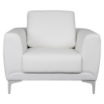 ΠΟΛΥΘΡΟΝΑ KENZIE HM3121.12 ΜΕ ΛΕΥΚΟ PU 89x81x81 εκ. - Image 2
