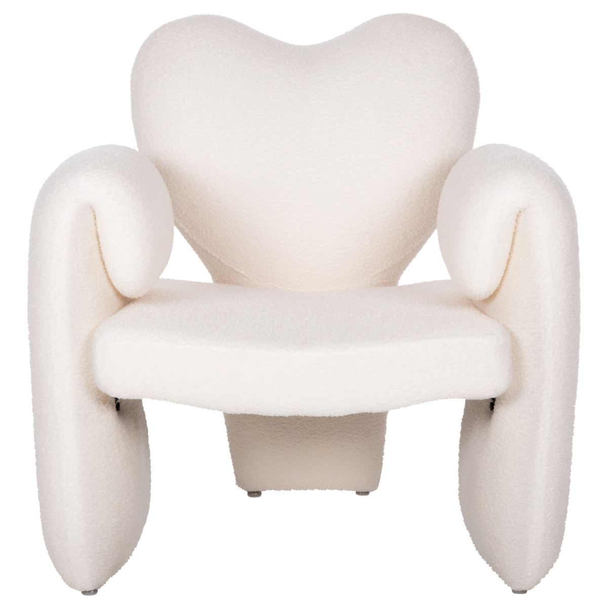 ΠΟΛΥΘΡΟΝΑ HARTT HM9777.05 ΛΕΥΚΟ TEDDY ΥΦΑΣΜΑ 84x74x87Yεκ. - Image 2