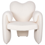 ΠΟΛΥΘΡΟΝΑ HARTT HM9777.05 ΛΕΥΚΟ TEDDY ΥΦΑΣΜΑ 84x74x87Yεκ. - Image 2