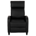 ΠΟΛΥΘΡΟΝΑ RELAX HIBER HM9782.11 ΜΑΥΡΟ PU 67,5x90x104Υ εκ. - Image 2