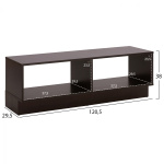 ΣΥΝΘΕΣΗ ΤΗΛΕΟΡΑΣΗΣ JAZMIN HM2255.01 WENGE 181x29,5x145 εκ. - Image 2
