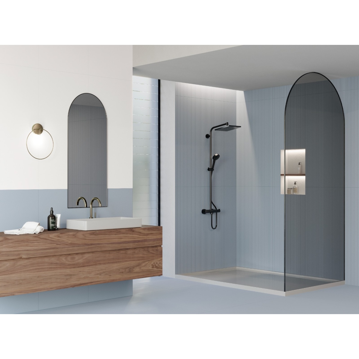 ΠΛΑΚΑΚΙ ΓΡΑΝΙΤΗΣ ΦΟΝΤΟ ΑΖΟΥΡΟ 60x120cm ΜΑΤ RECTIFIED ΠΡΩΤΗΣ ΠΟΙΟΤΗΤΑΣ - Image 3