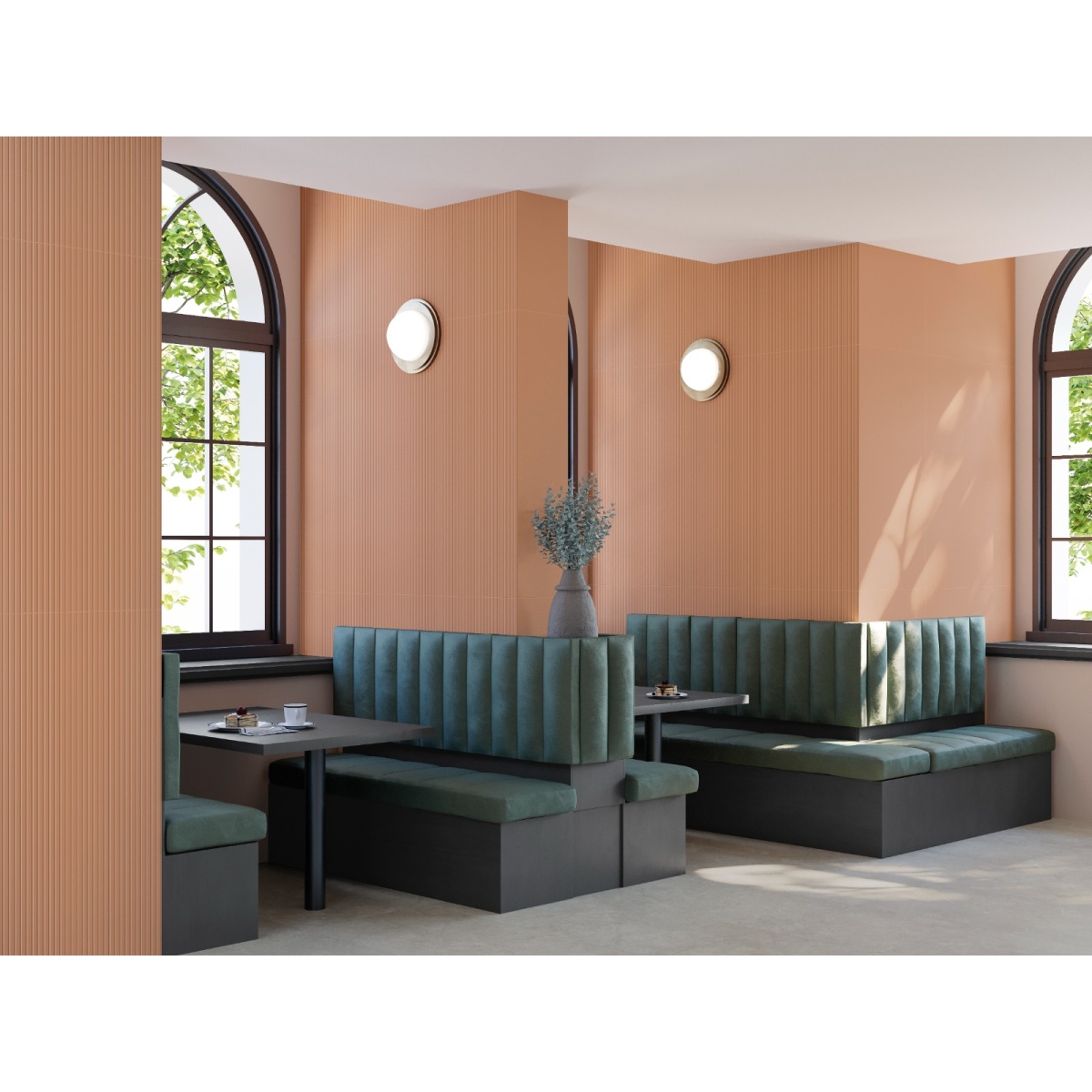 ΠΛΑΚΑΚΙ ΓΡΑΝΙΤΗΣ ΦΟΝΤΟ ΡΟΣΑΤΟ 60x120cm ΜΑΤ RECTIFIED ΠΡΩΤΗΣ ΠΟΙΟΤΗΤΑΣ - Image 2