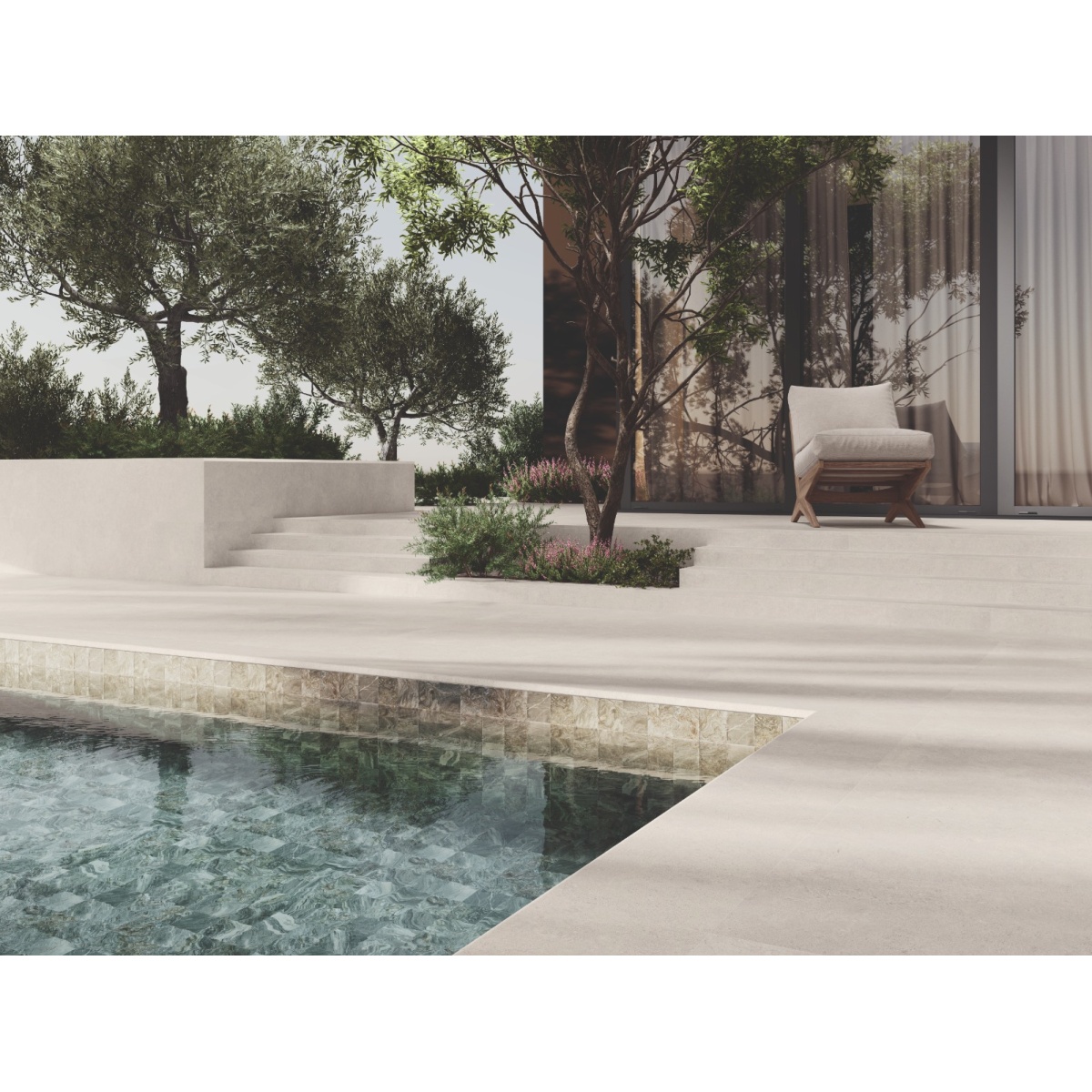 ΠΛΑΚΑΚΙ ΓΡΑΝΙΤΗΣ ΓΟΥΑΜΠΙ ΜΠΙΑΝΚΟ R11 30x60cm ΜΑΤ RECTIFIED ΠΡΩΤΗΣ ΠΟΙΟΤΗΤΑΣ - Image 3