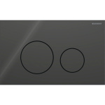 ΠΛΑΚΕΤΑ GEBERIT SIGMA 40 115.628.SJ.1 ΜΑΥΡΗ ΓΥΑΛΙ