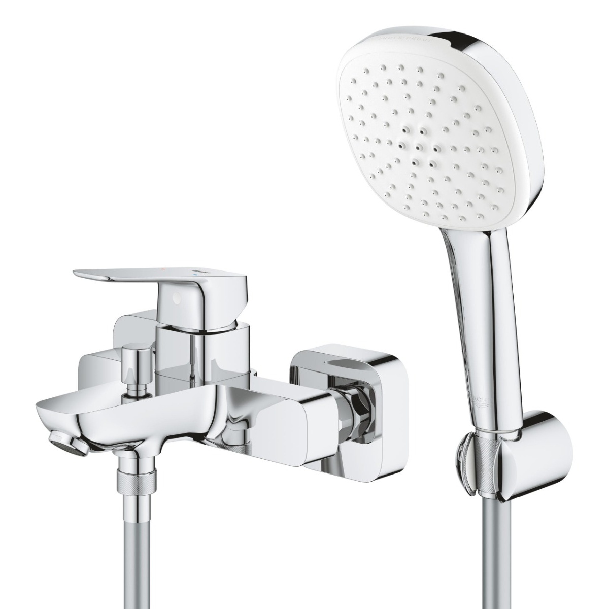 ΜΠΑΤΑΡΙΑ ΛΟΥΤΡΟΥ ΣΕΤ CUBEO 1018140000 ΧΡΩΜΕ GROHE - Image 4