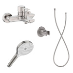 ΜΠΑΤΑΡΙΑ ΛΟΥΤΡΟΥ TARGA ΣΕΤ STAINLESS STEEL PVD ROCA