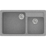 ΝΕΡΟΧΥΤΗΣ ΣΥΝΘΕΤΙΚΟΣ 90x51cm SANITEC 317 GRANITE GREY