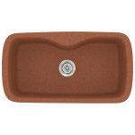 ΝΕΡΟΧΥΤΗΣ ΣΥΝΘΕΤΙΚΟΣ 83x51cm CLASSIC 321 GRANITE TERRACOTTA SANITEC