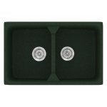 ΝΕΡΟΧΥΤΗΣ ΣΥΝΘΕΤΙΚΟΣ 78x51cm CLASSIC 318 GRANITE GREEN SANITEC