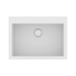 ΝΕΡΟΧΥΤΗΣ ΓΡΑΝΙΤΗ 70x50cm ULTRA GRANITE 815 1B BIANCO SANITEC