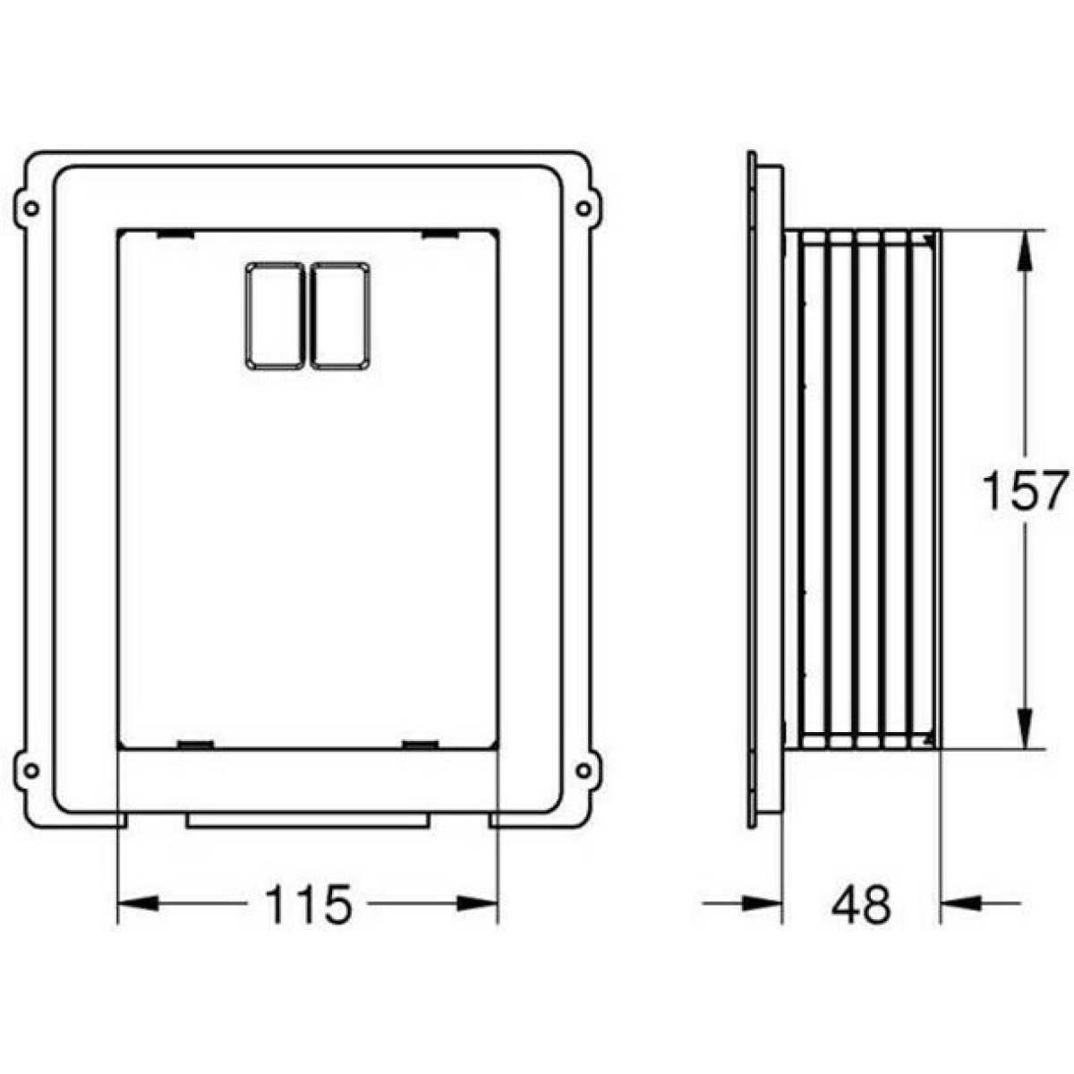 ΑΝΤΑΠΤΟΡΑΣ ΓΙΑ ΠΛΑΚΕΤΕΣ 40949000 GROHE - Image 2