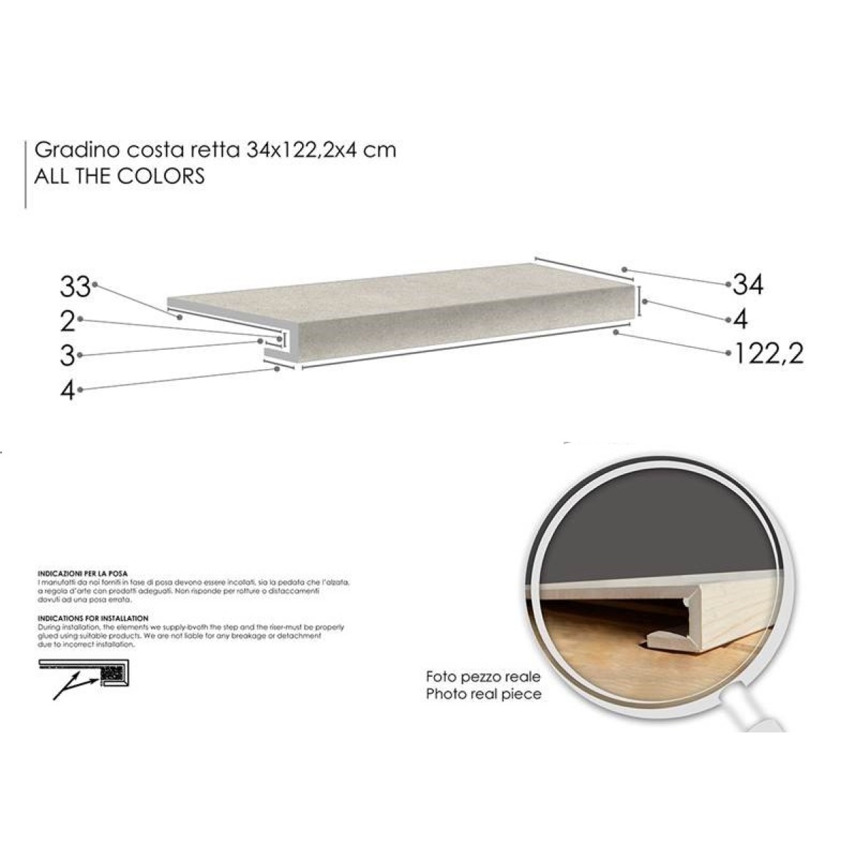 ΣΚΑΛΟΠΑΤΙ ΕΤΝΑ ΜΠΕΖ R10 34x122,2x4cm P32 ΓΡΑΝΙΤΗΣ ΠΡΩΤΗΣ ΠΟΙΟΤΗΤΑΣ - Image 2