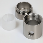 ΣΦΙΓΚΤΗΡΑΣ ΣΤΗΡΙΓΜΑΤΟΣ ΤΟΙΧΟΥ ΣΤΗΛΗΣ 16P49 BRUSHED NICKEL PICCADILLY