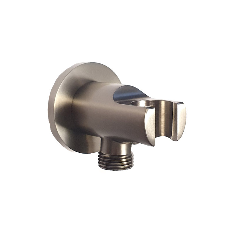 AC05003GM_2 Παροχή σπιράλ ντους με βάση στήριξης Gun Metal AC05003-GM - Image 1
