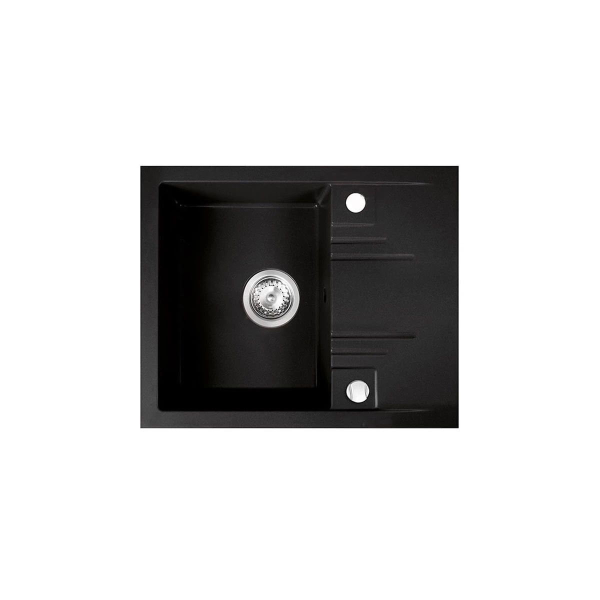 DRGM4858BA Νεροχύτης κουζίνας γραφίτη DRGM48/58BA FERRO 58x48cm - Image 1
