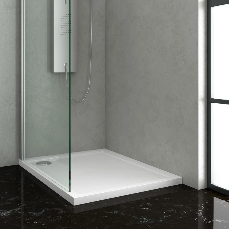 NFLAT18 Ντουζιέρα ορθογώνια ακρυλική NEW FLAT 80x170x5,5cm - Image 1