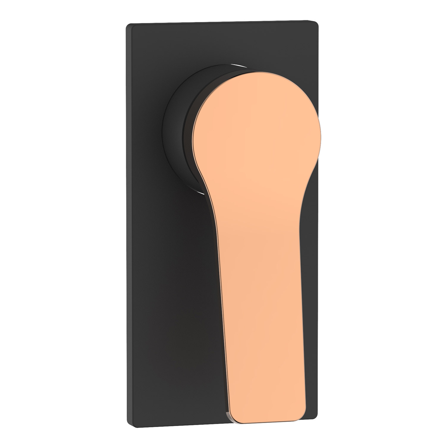 WNX348A73PA-RG_1 Μίκτης ντους μονός ANDARE Nero Rose Gold WNX348A73PA-RG - Image 1