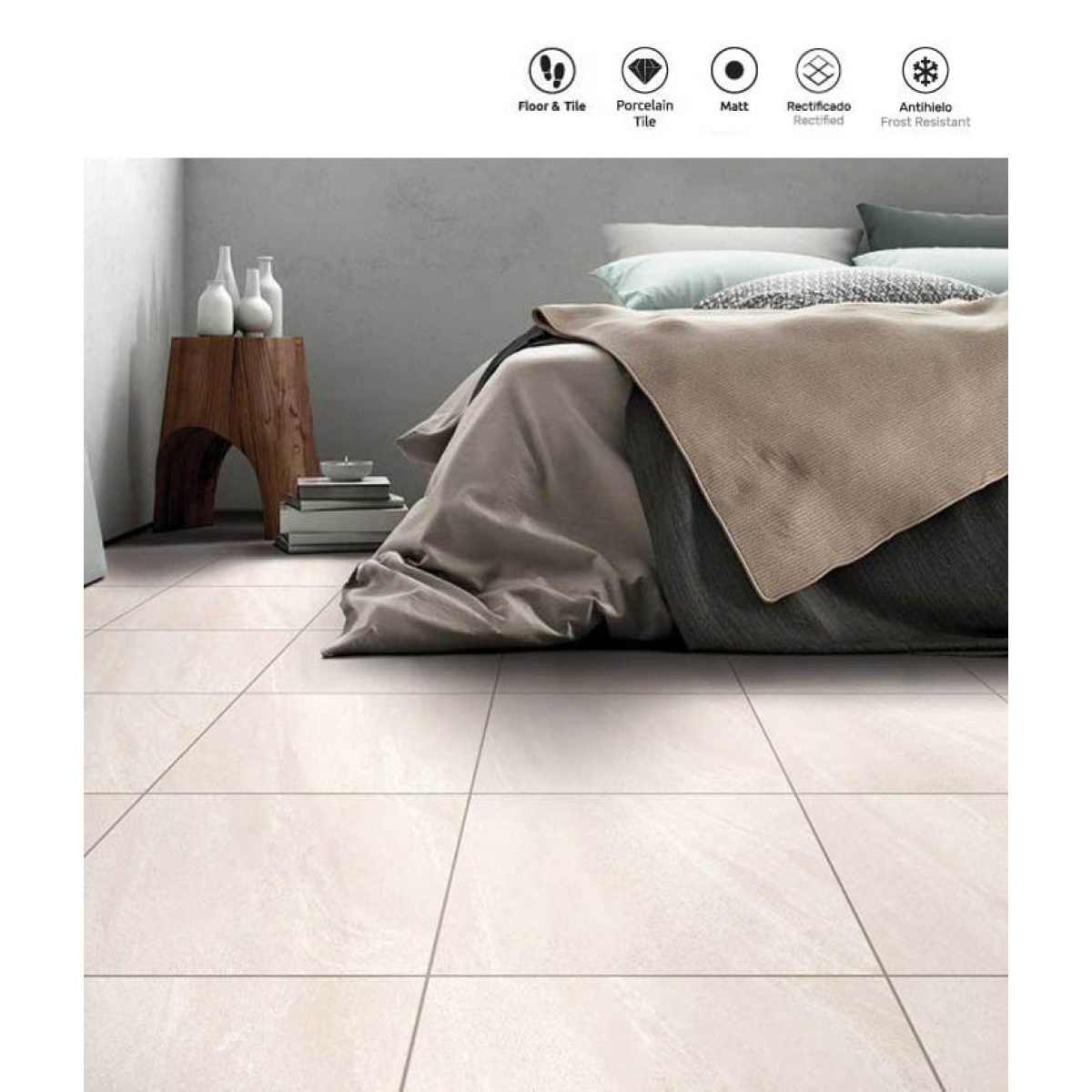 Πλακάκι γρανίτη CARDOSO BEIGE 60x60cm MATT - Image 2