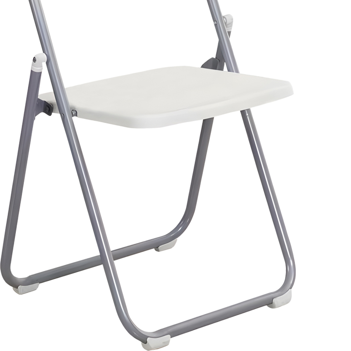 Καρέκλα πτυσσόμενη Daxton PP λευκό-ασημί 49x46.5x73.5εκ - Image 3