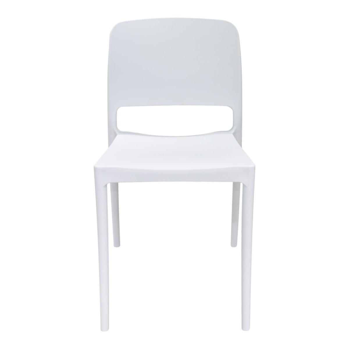 Καρέκλα Fenxy pp σε λευκή απόχρωση 38x42x77εκ - Image 3