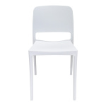 Καρέκλα Fenxy pp σε λευκή απόχρωση 38x42x77εκ - Image 3