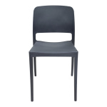 Καρέκλα Fenxy pp σε μαύρη απόχρωση 38x42x77εκ - Image 3