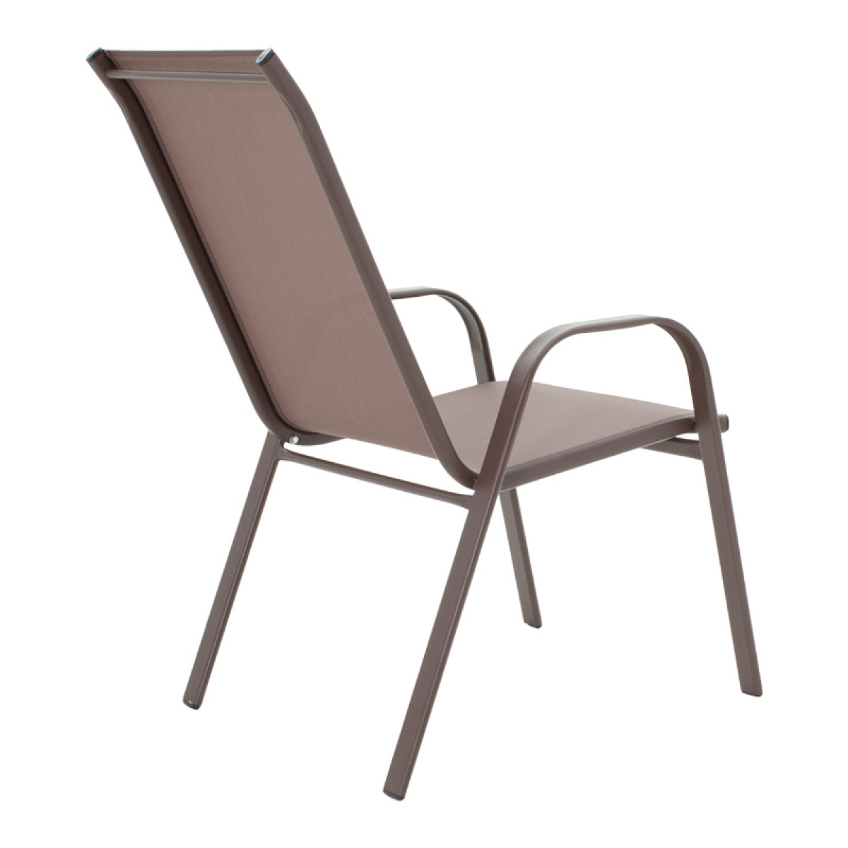 Τραπεζαρία Vergo-Calan σετ 3τεμ καφέ μέταλλο Φ60x70εκ - Image 3