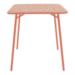 Τραπέζι Moraja terracotta μέταλλο 70x70x73εκ