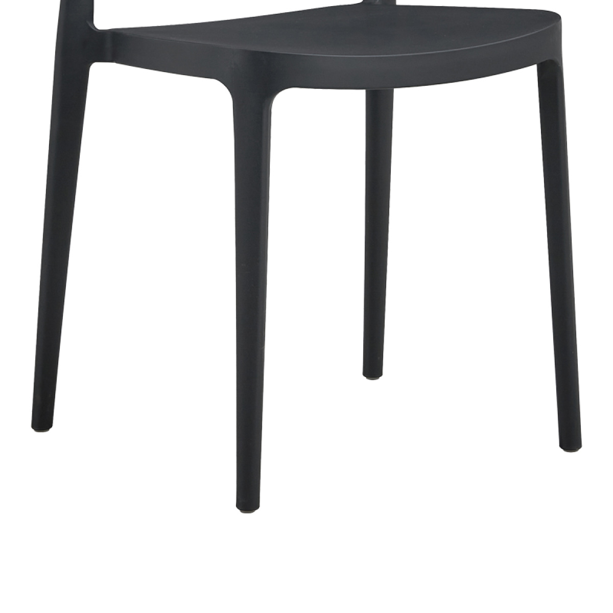 Καρέκλα Amvroan στοιβαζόμενη με UV protection ανθρακί pp 51x49x79.5εκ - Image 3