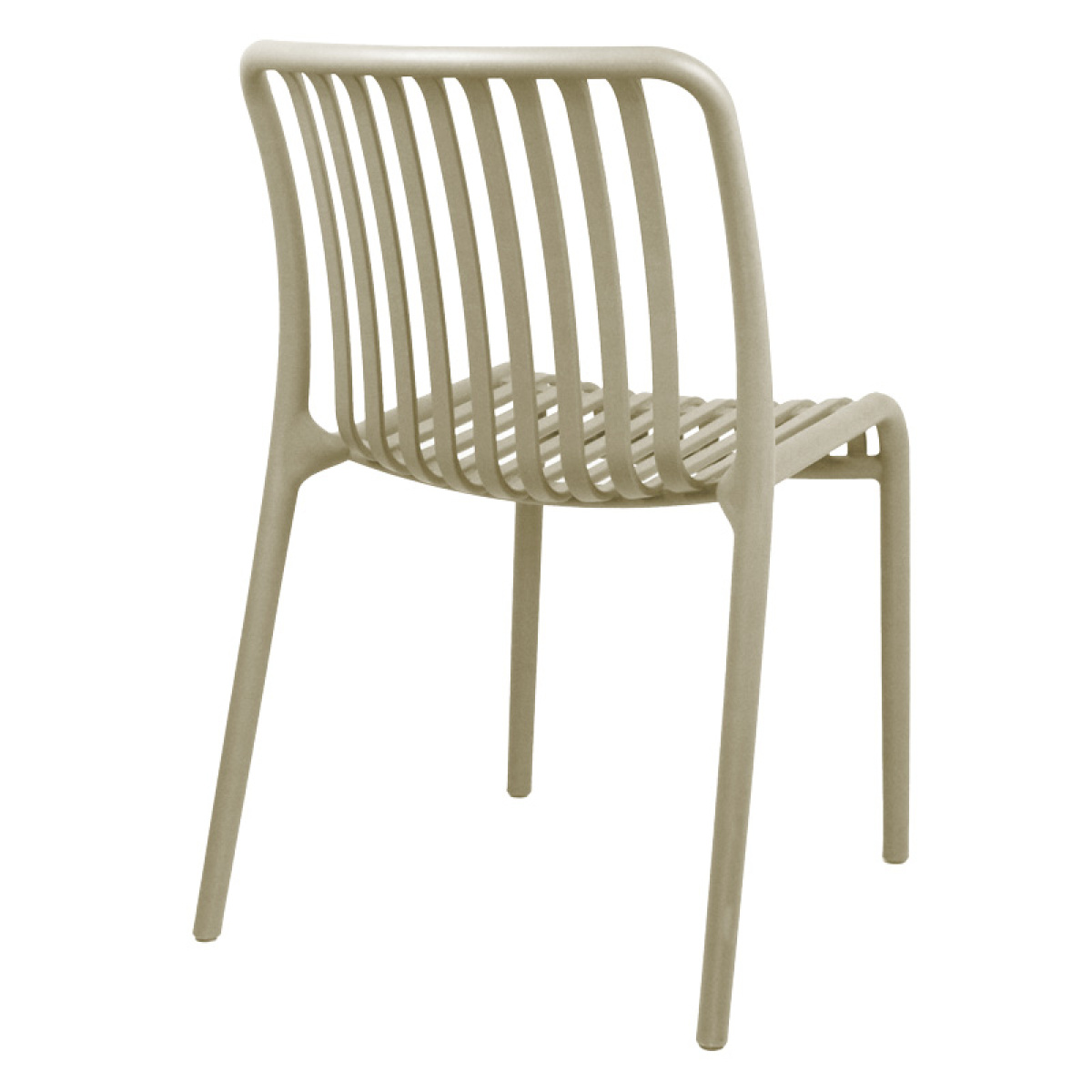 Καρέκλα Zoi pp σε απόχρωση cappucino 42x58x79εκ - Image 2