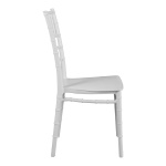 Καρέκλα Tiffany pp σε λευκή απόχρωση 40x40x88εκ - Image 3