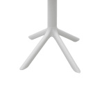 Τραπέζι Merkon pp σε λευκή απόχρωση Φ60x75εκ - Image 2