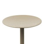 Τραπέζι Merkon pp σε cappucino απόχρωση Φ60x75εκ