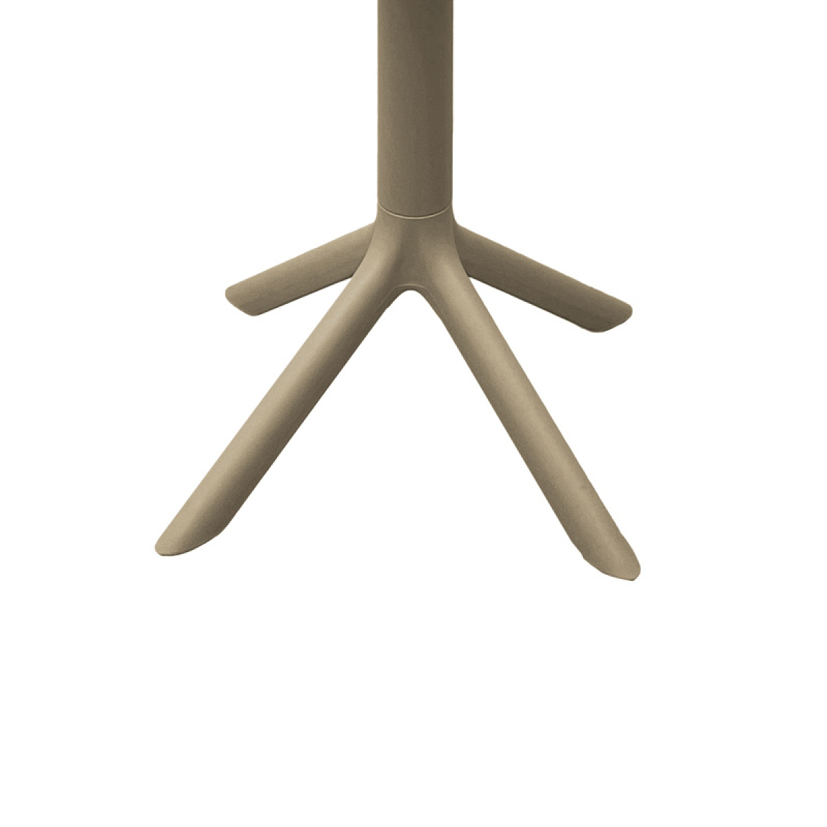 Τραπέζι Merkon pp σε cappucino απόχρωση Φ60x75εκ - Image 2