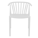 Πολυθρόνα Zelma pp σε λευκή απόχρωση 55x53x73εκ - Image 3