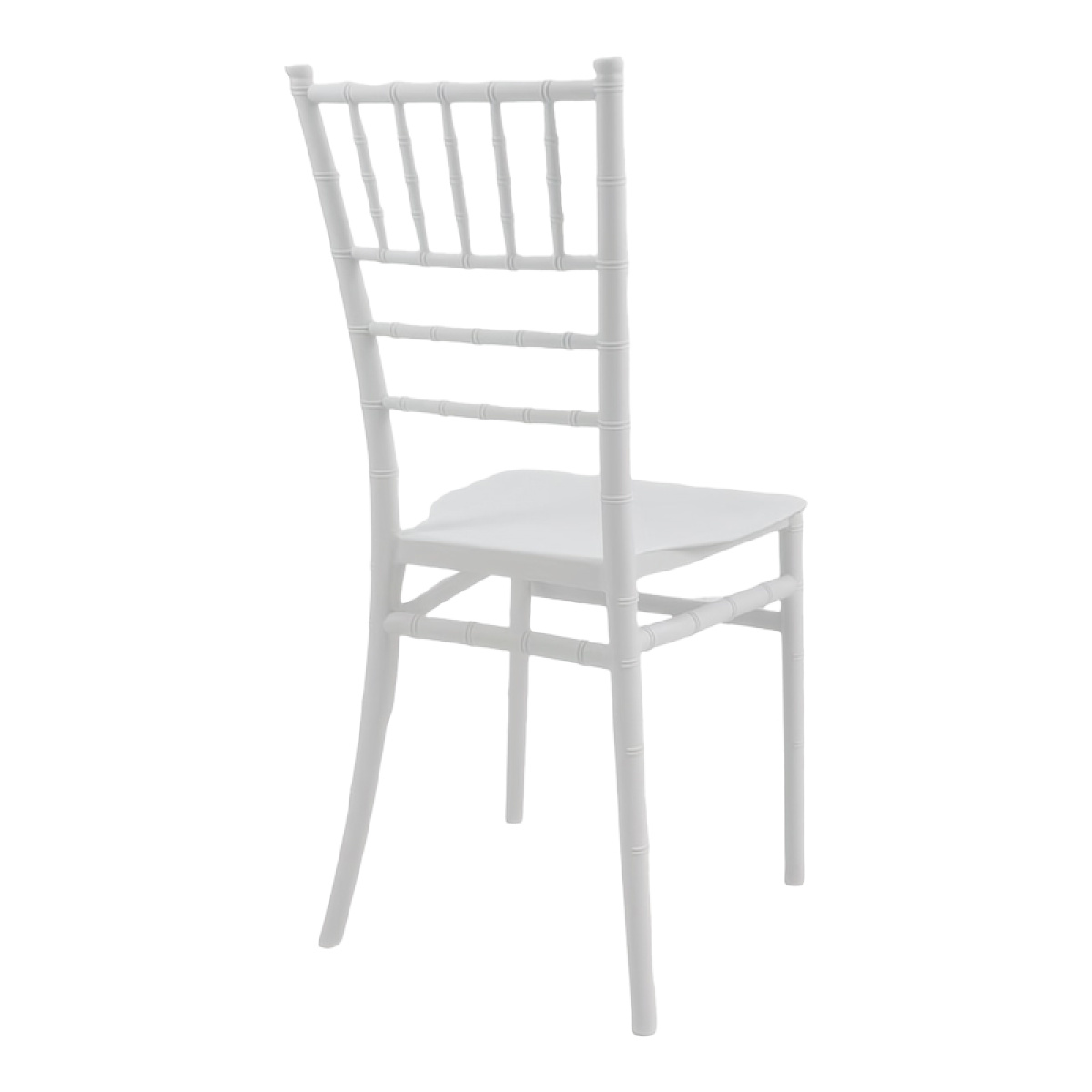 Καρέκλα Tiffany Ι pp σε λευκή απόχρωση 38.5x46.5x87εκ - Image 2