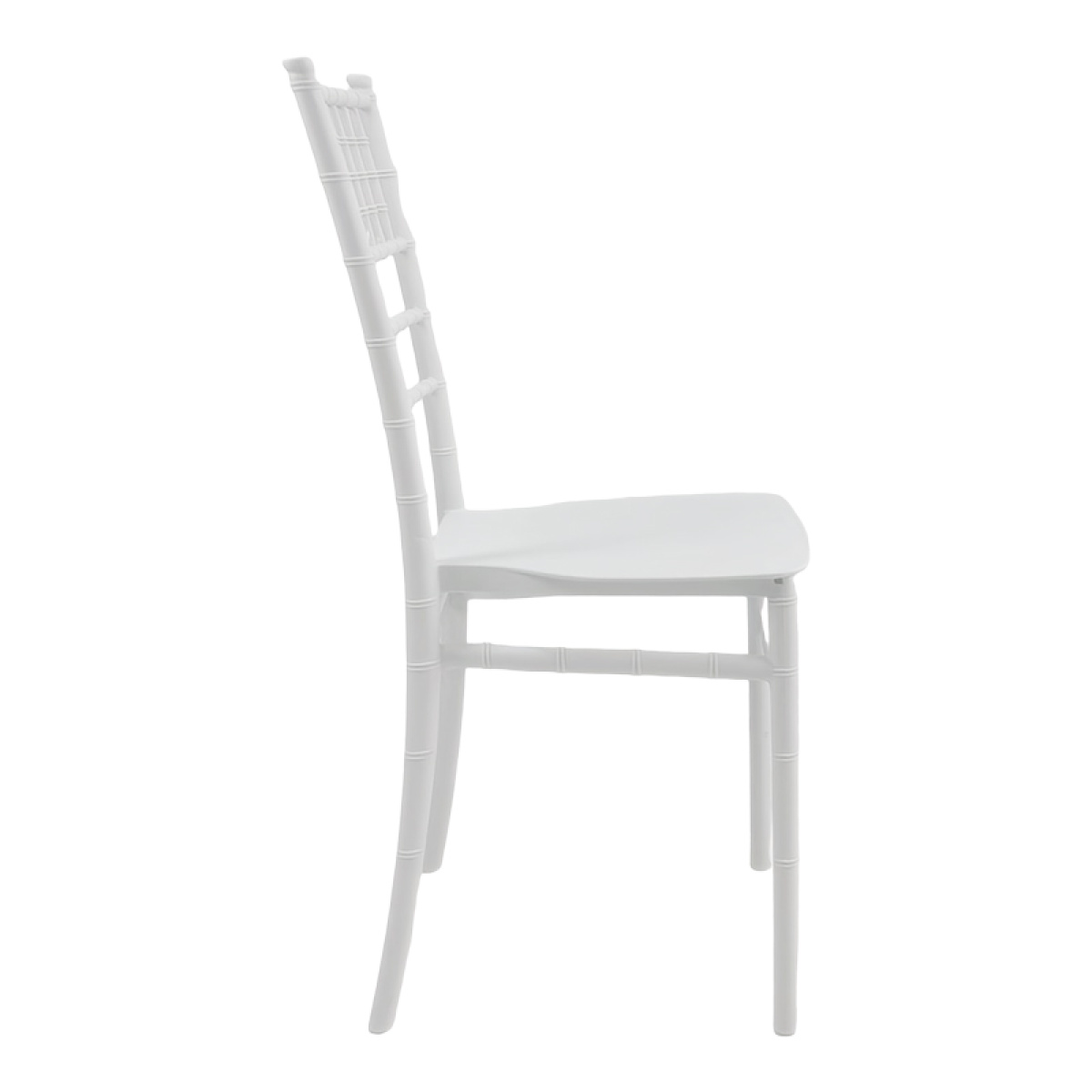Καρέκλα Tiffany Ι pp σε λευκή απόχρωση 38.5x46.5x87εκ - Image 3